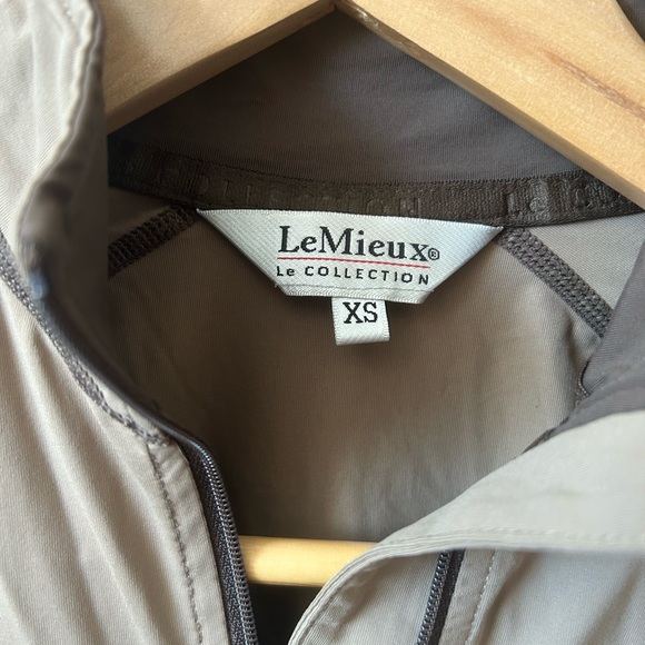 LEMIEUX Long Sleeve Base Layer, Tan/Brown, XS - Picture 3 of 5